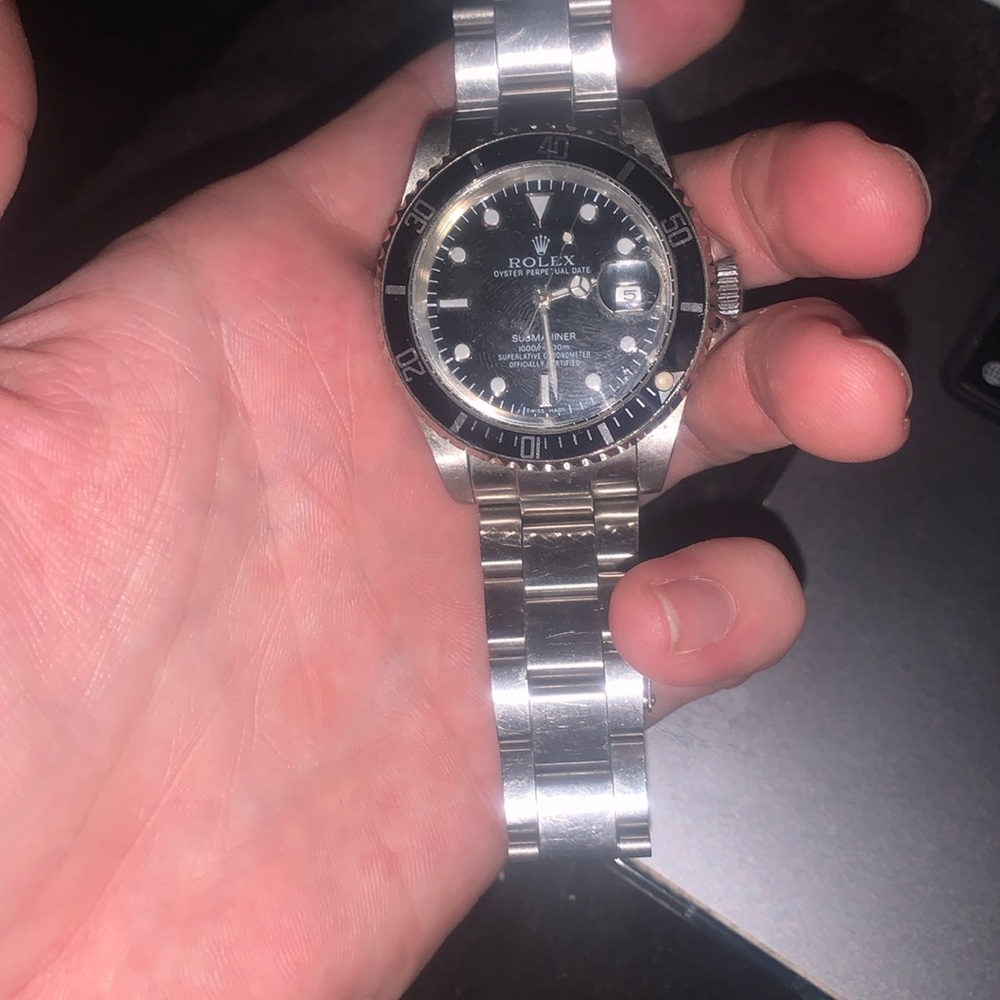 Rolex Submariner Date 16610 automatic from 2002, original Rolex watch! No box